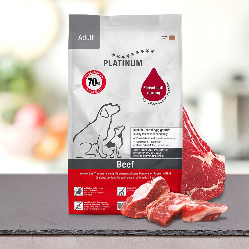PLATINUM ADULT BEEF ΜΑΓΕΙΡΕΥΤΗ ΞΗΡΑ ΤΡΟΦΗ ΣΚΥΛΟΥ ΜΕ ΦΡΕΣΚΟ ΚΡΕΑΣ ΜΟΣΧΑΡΙΟΥ PLATINUM ADULT BEEF ΜΑΓΕΙΡΕΥΤΗ ΞΗΡΑ ΤΡΟΦΗ ΣΚΥΛΟΥ ΜΕ ΦΡΕΣΚΟ ΚΡΕΑΣ ΜΟΣΧΑΡΙΟΥ