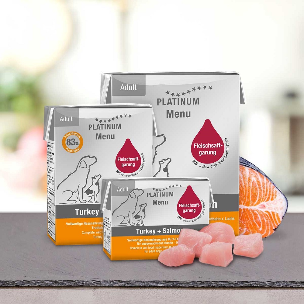 PLATINUM MENU ΜΑΓΕΙΡΕΥΤΗ ΥΓΡΗ ΤΡΟΦΗ ΣΚΥΛΟΥ ΜΕ ΦΡΕΣΚΟ ΚΡΕΑΣ ΓΑΛΟΠΟΥΛΑΣ ΚΑΙ ΣΟΛΟΜΟΥ PLATINUM MENU ΜΑΓΕΙΡΕΥΤΗ ΥΓΡΗ ΤΡΟΦΗ ΣΚΥΛΟΥ ΜΕ ΦΡΕΣΚΟ ΚΡΕΑΣ ΓΑΛΟΠΟΥΛΑΣ ΚΑΙ ΣΟΛΟΜΟΥ