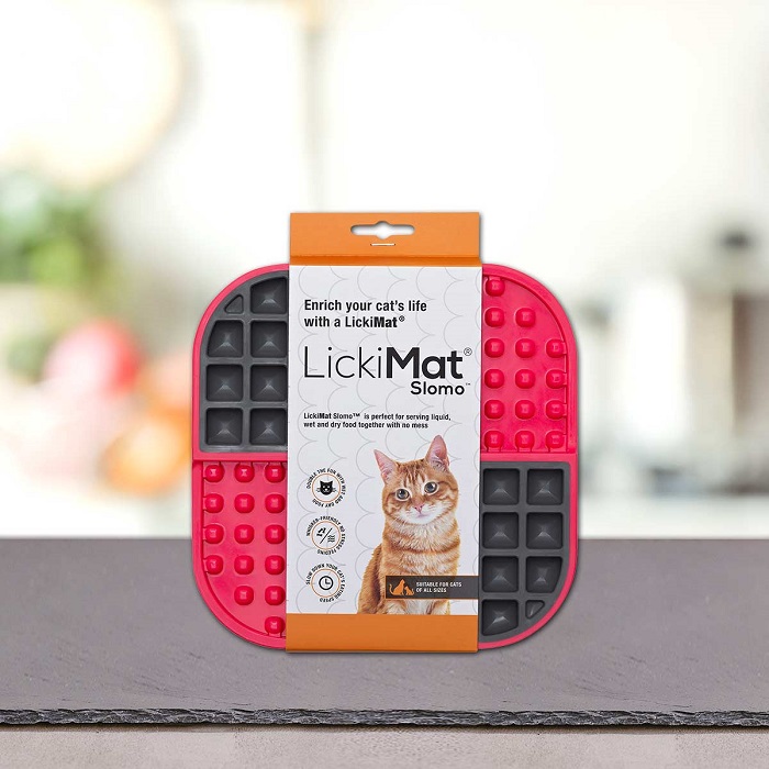 LICKIMAT SLOMO CAT RED ΜΠΩΛ ΑΡΓΟΥ ΤΑΪΣΜΑΤΟΣ SLOW FEEDER ΓΙΑ ΓΑΤΕΣ PLATINUMHELLAS.GR LICKIMAT SLOMO CAT RED ΜΠΩΛ ΑΡΓΟΥ ΤΑΪΣΜΑΤΟΣ SLOW FEEDER ΓΙΑ ΓΑΤΕΣ PLATINUMHELLAS.GR